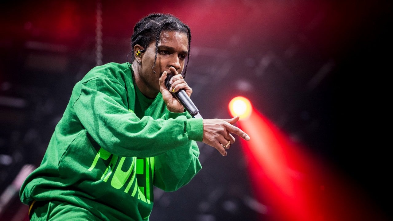A$AP Rocky Performs in Cage That Resembles a Jail Cell for First Show in Sweden Since Arrest - www.etonline.com - Sweden - city Stockholm, Sweden