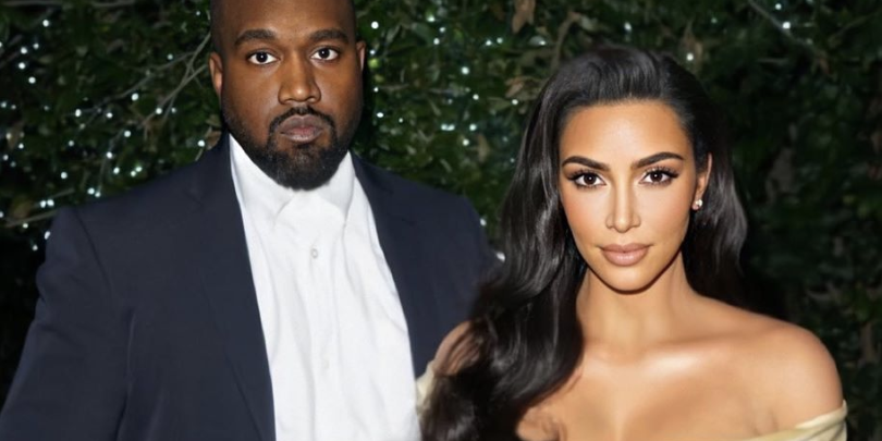 Kim Kardashian Just Wore a Majestic Champagne Gown to Diddy's 50th Birthday Party - www.harpersbazaar.com - Los Angeles