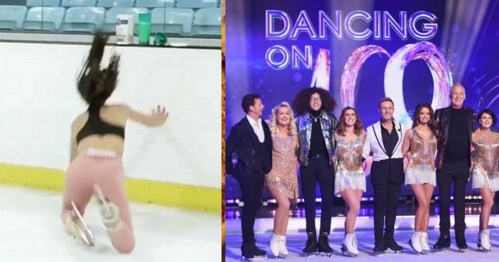 Dancing on Ice's Vanessa Bauer in painful training accident: 'I literally thought I broke my face' - www.manchestereveningnews.co.uk