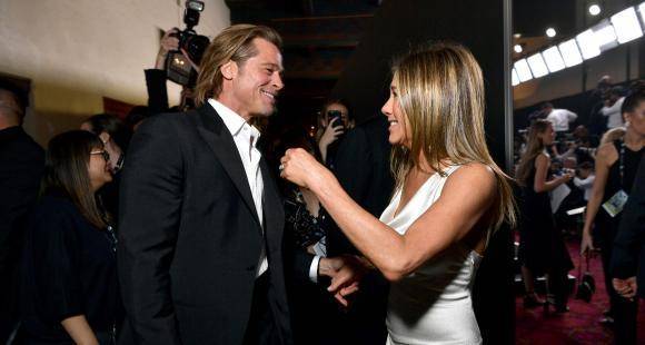SAG Awards 2020: Brad Pitt &amp; Jennifer Aniston finally reunite and give us the PHOTO of the year - www.pinkvilla.com