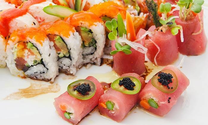 Get FREE SUSHI this weekend - www.ahlanlive.com - Oman