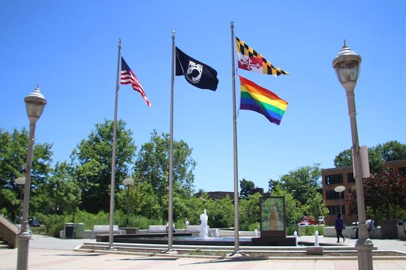 Evan Glass to donate flag from first Montgomery County Pride Month celebration to historical society - www.metroweekly.com - county Montgomery