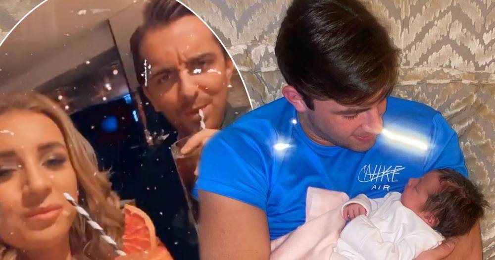 Dani Dyer says she is 'so happy' as she spends night with boyfriend after breaking her silence on Jack Fincham's baby - www.ok.co.uk