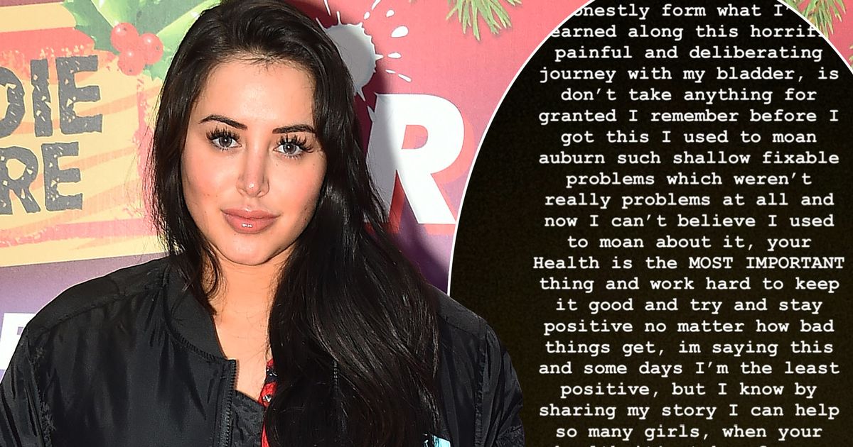 Marnie Simpson opens up on 'horrific' chronic bladder condition as she takes baby Rox swimming - www.ok.co.uk - county Casey - county Johnson - Indiana