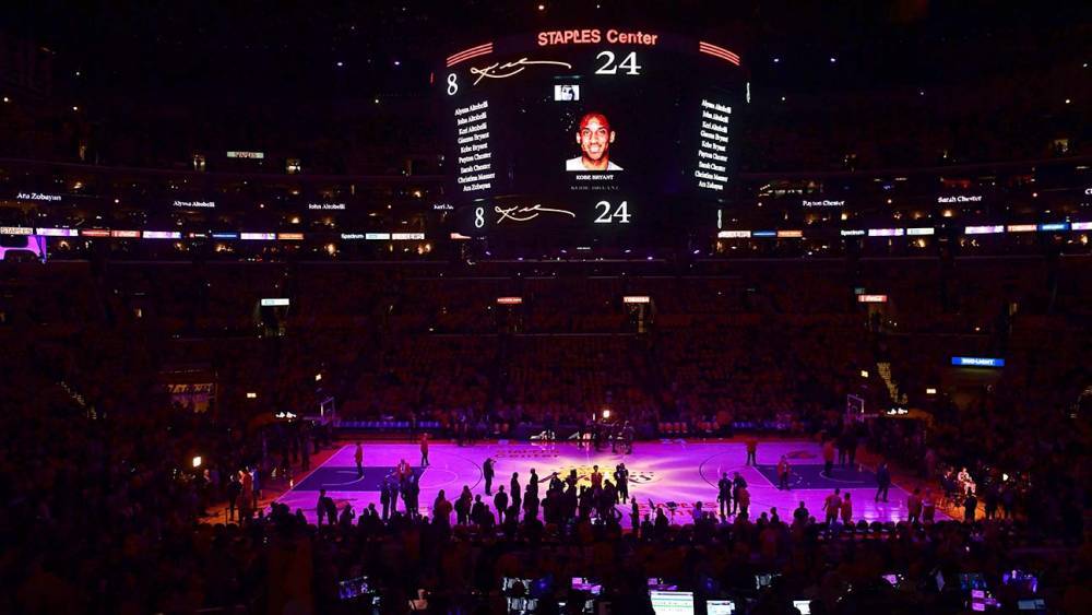 LeBron James, Usher, Boyz II Men Remember Kobe Bryant at L.A. Lakers Game - www.hollywoodreporter.com - Los Angeles