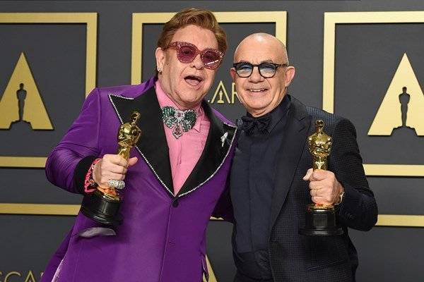 Sir Elton John and Bernie Taupin win best original song at the Oscars - www.breakingnews.ie - county Love