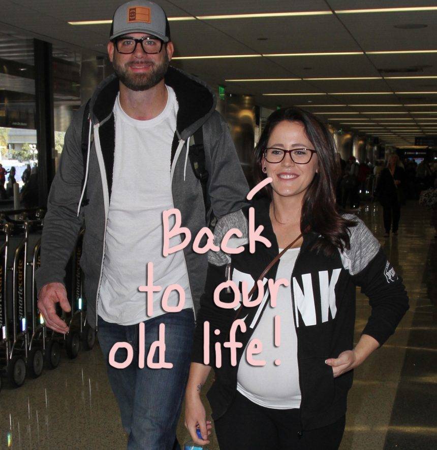 Jenelle Evans &amp; David Eason Are Living Together Again — And They Have A New Pet! Oh, Come On! - perezhilton.com