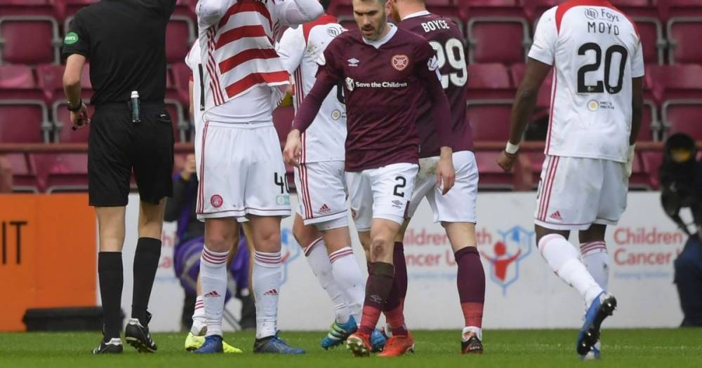 Jamie Hamilton red card appeal launched by Hamilton Accies after Hearts draw - www.dailyrecord.co.uk