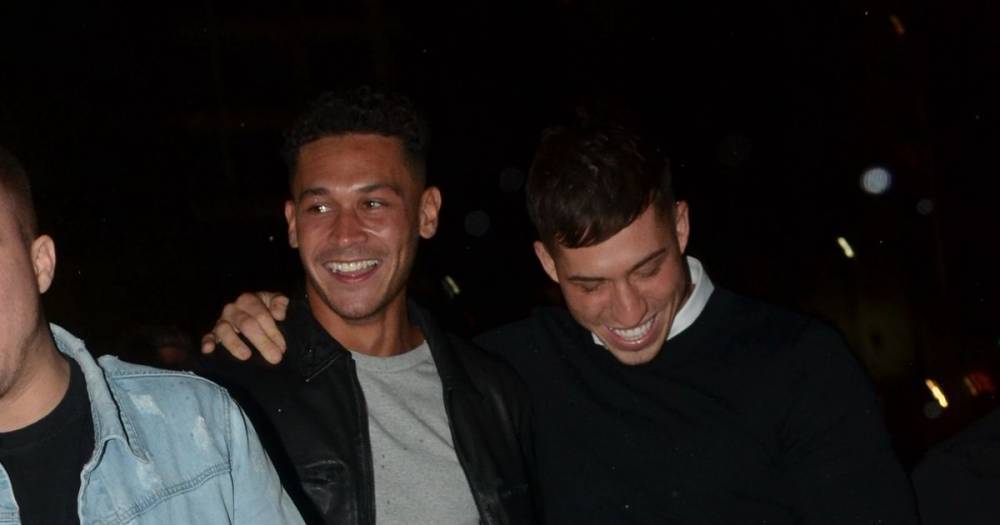 Love Island besties Callum Jones and Connor Durman reunite for boozy night out ahead of show final - www.ok.co.uk - Manchester - South Africa