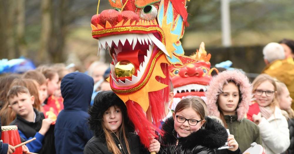 West Lothian pupils take to the streets to celebrate Chinese New Year - www.dailyrecord.co.uk - China