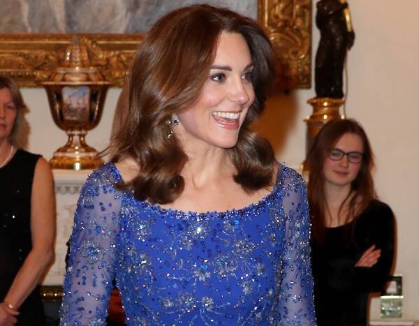 Royal in Royal Blue at Palace Children's Gala - www.eonline.com