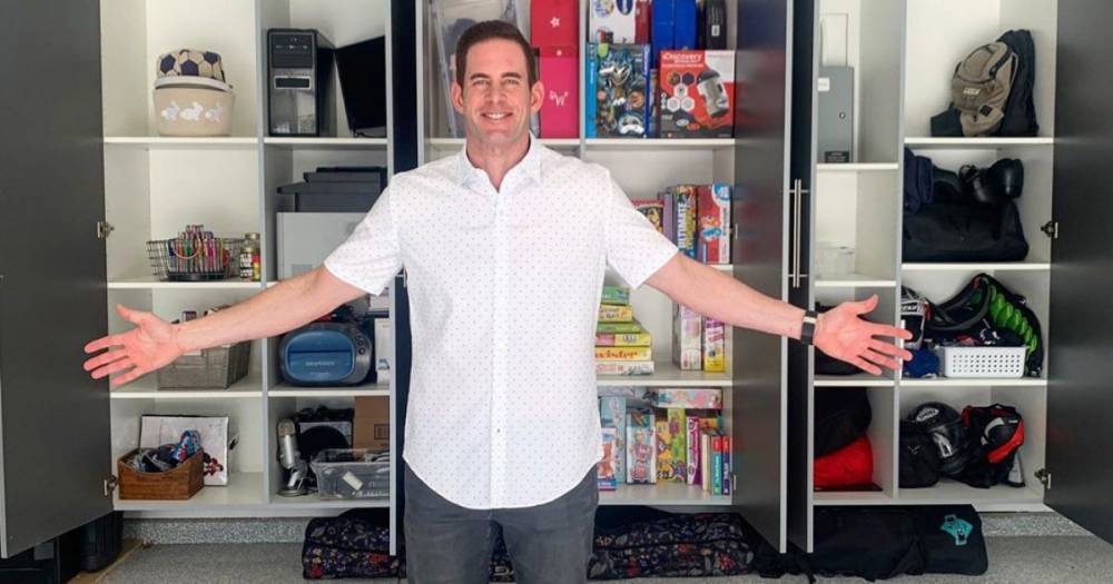 Tarek El Moussa and Heather Rae Young Show Off Their Organized Pantry, Garage and More - www.usmagazine.com