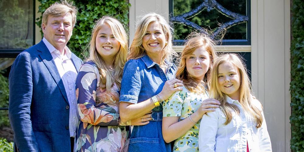 Dutch Royals King Willem-Alexander, Queen Maxima & Daughters Thank Medical Professionals From Social Isolation - www.justjared.com - Austria - Netherlands