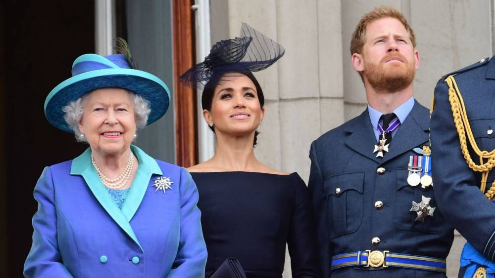 Prince Harry and Meghan Markle Share Queen Elizabeth's Message of Encouragement Amid Coronavirus Outbreak - www.etonline.com - Britain - county Windsor