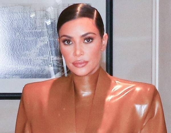 Kim Kardashian and Kourtney Kardashian Twin in Risqué Latex Outfits in Paris - www.eonline.com - Paris