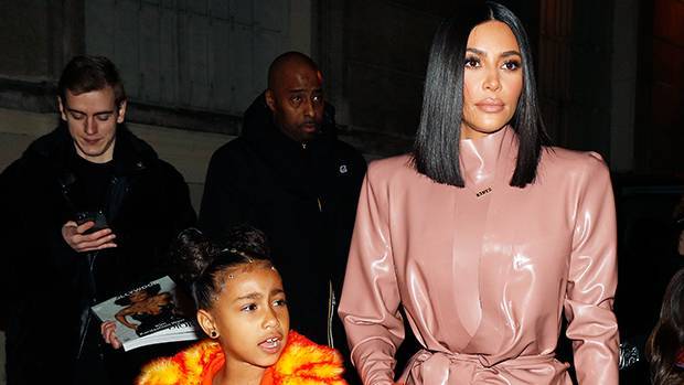 North West, 6, Outshines Her Mommy Kim Kardashian In A Bold Orange Outfit – See The Fierce Look - hollywoodlife.com - Paris - Florida