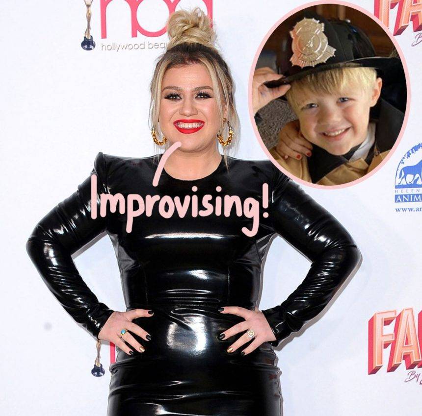 Kelly Clarkson’s Pipes Froze & She Had To Pee — Thankfully Her Son’s Kiddy Potty Came To The Rescue During Social Distancing Debacle! - perezhilton.com - Montana