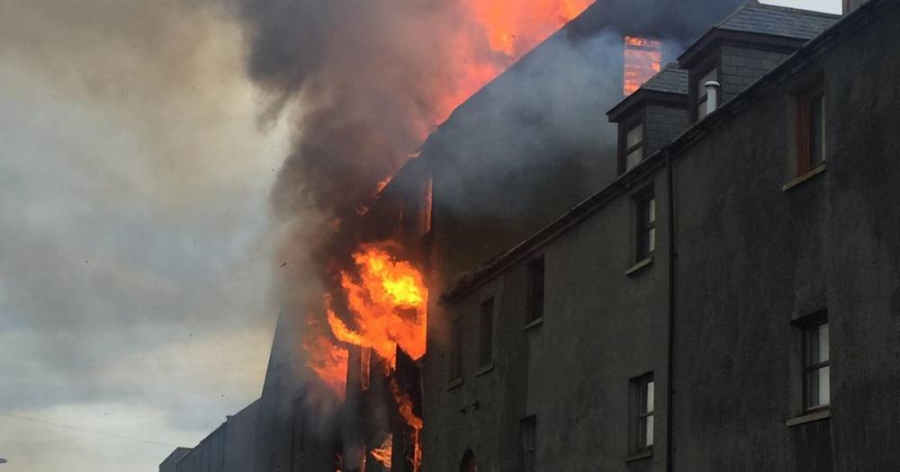 Three teens charged after major fire in Aberdeenshire town - www.dailyrecord.co.uk - city Aberdeenshire