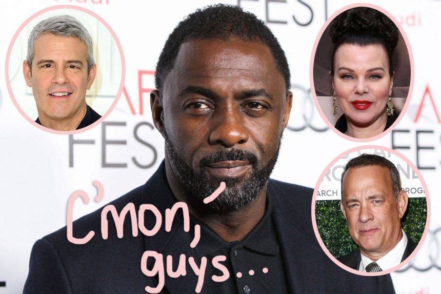 Idris Elba BASHES Rumors He & Other Celebs Got PAID To Say They Contracted The Coronavirus! - perezhilton.com