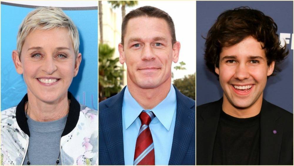 Ellen DeGeneres, John Cena, David Dobrik and More Stars Join Nickelodeon's Coronavirus Town Hall (Exclusive) - www.etonline.com - county Hall