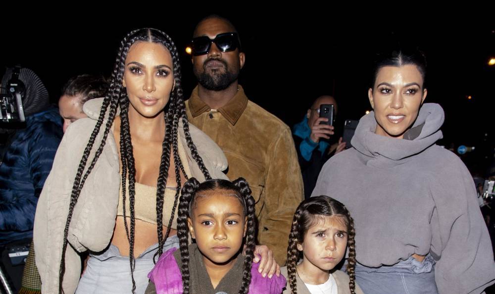 Kim Kardashian Cheers on Daughter North at Kanye's 'Yeezy' Show in Paris - www.justjared.com - France