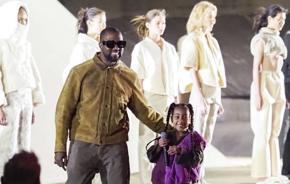 Watch Kanye West’s daughter North rap at Yeezy fashion show - www.nme.com - Paris