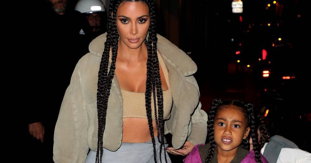 Kim Kardashian 'in tears' as daughter North takes after her dad by rapping on stage at fashion show - www.ok.co.uk - Paris