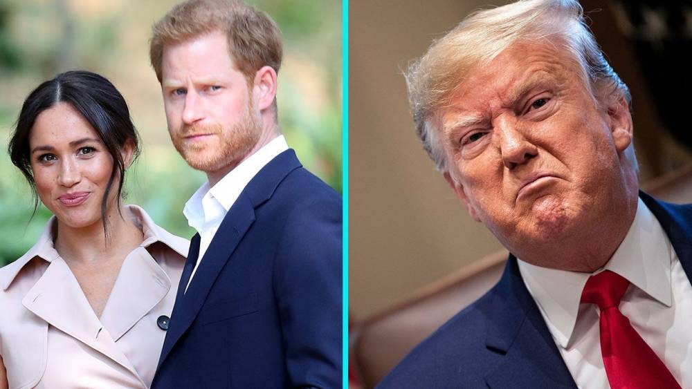 Prince Harry and Meghan Markle Have 'No Plans' to Ask US for Security as Trump Tweets 'They Must Pay' - www.etonline.com - USA - Canada