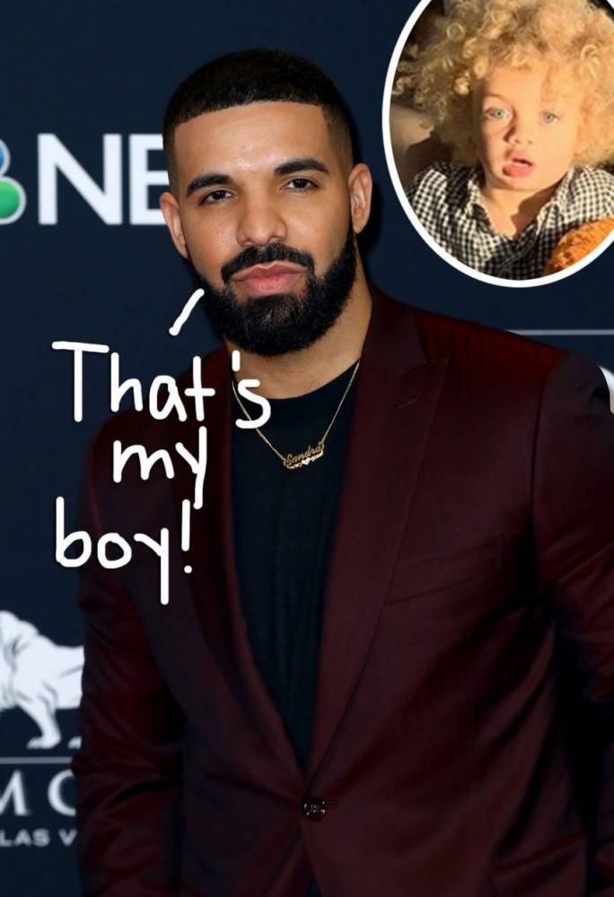 Drake Shares First Photos Of Son Adonis: ‘Miss My Beautiful Family’ - perezhilton.com