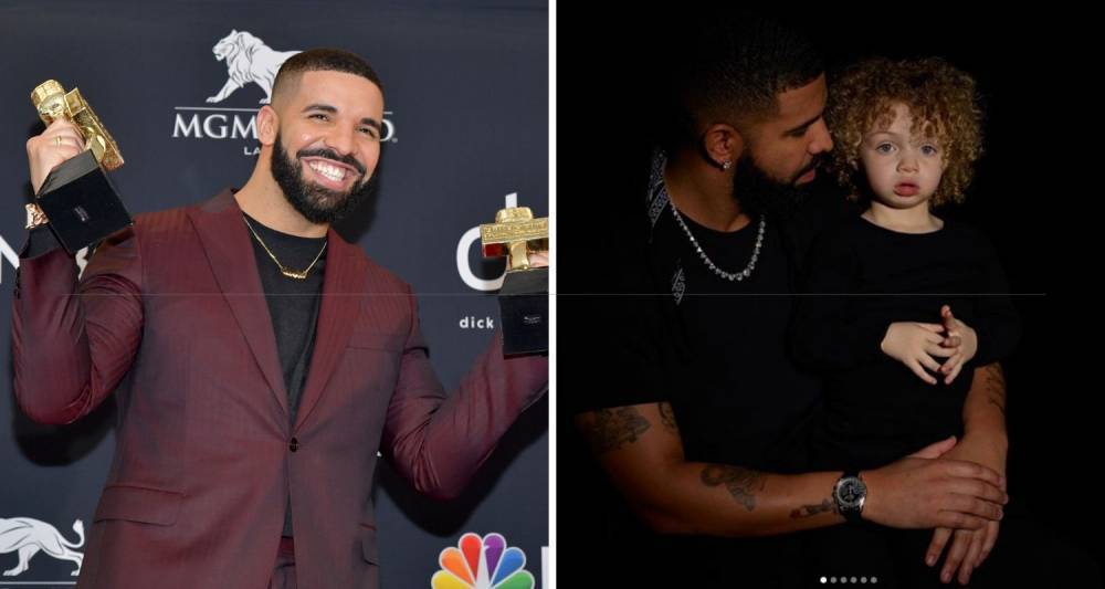 Drake just shared the first ever pictures of toddler son Adonis on Instagram - www.who.com.au