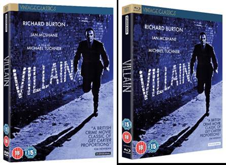 ‘Villain’ starring Richard Burton and Ian McShane on Blu-ray - www.thehollywoodnews.com - Britain - France