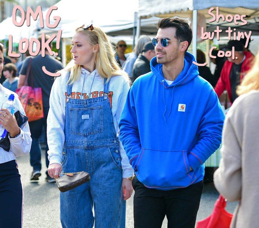 Sophie Turner & Joe Jonas Spotted Shopping For Baby Clothes! - perezhilton.com