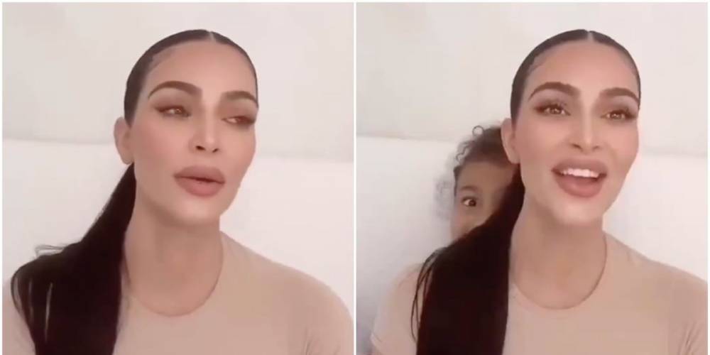 North West Crashes Kim's PSA About Social Distancing, Whispers "I WANT OUT" - www.marieclaire.com - California