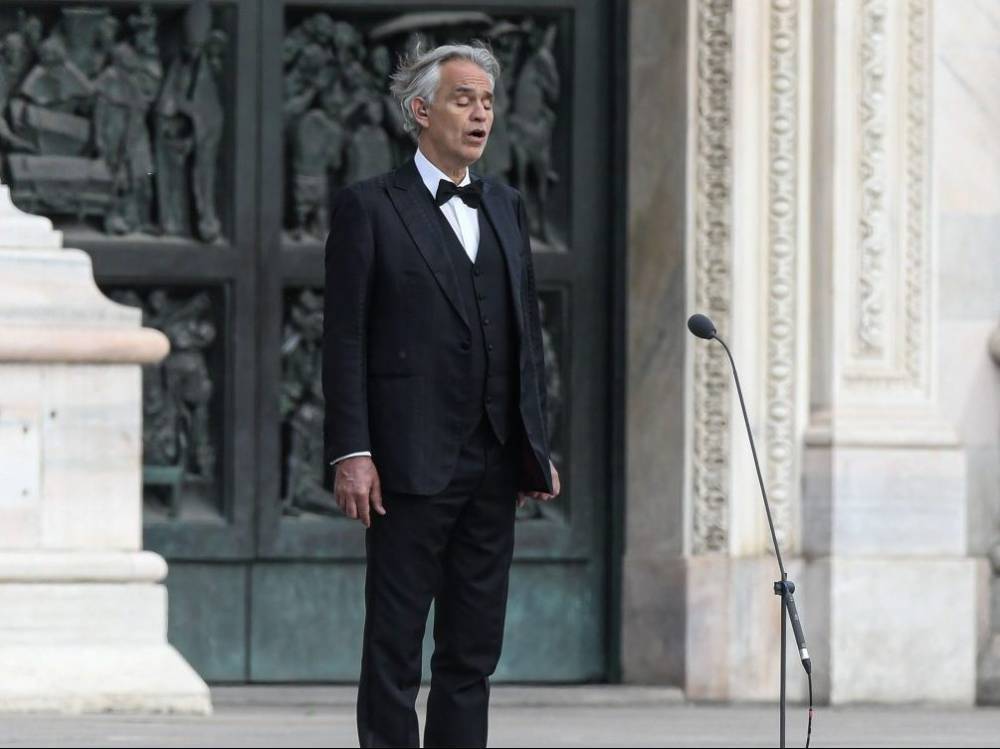 Andrea Bocelli's lone Easter Sunday concert scores YouTube record - torontosun.com - Los Angeles - Italy