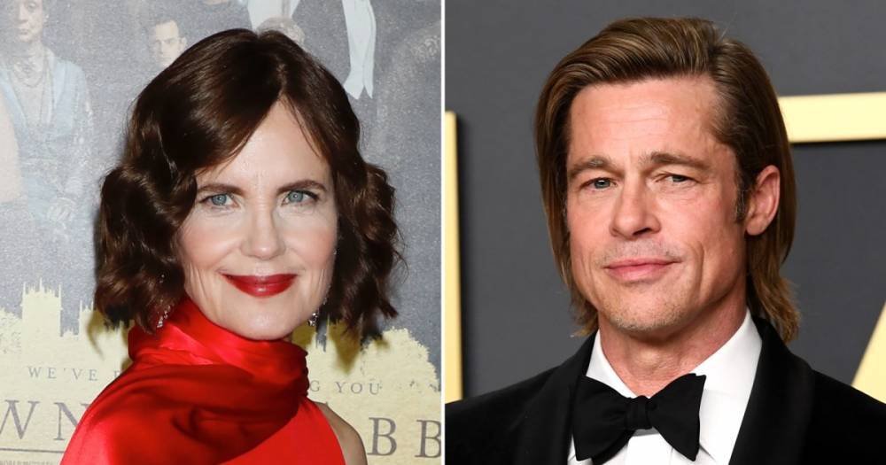 Elizabeth McGovern Jokes About Helping to Make Brad Pitt a Better Kisser: ‘He’s Learned Everything From Me’ - www.usmagazine.com
