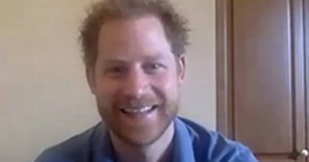 Prince Harry gives glimpse into life in LA with Meghan Markle and Archie during charity call from new home - www.ok.co.uk - Britain - Los Angeles - Los Angeles