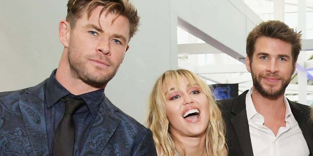 Chris Hemsworth Just Commented on Brother Liam's Split from Miley Cyrus - www.marieclaire.com - Australia