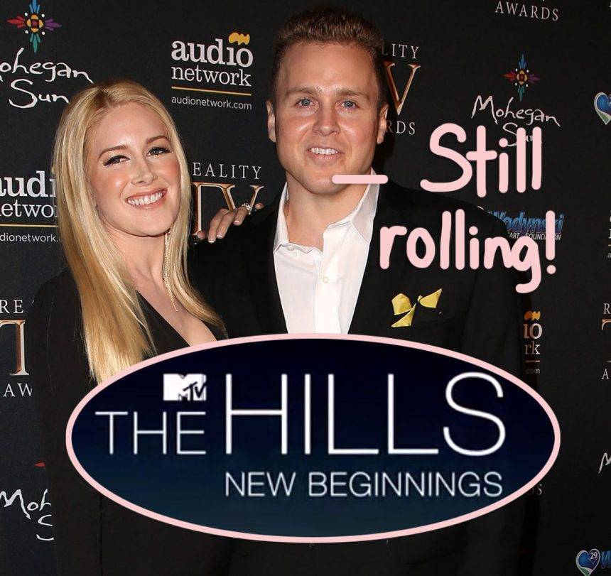 Spencer Pratt & Heidi Montag Reveal Filming For The Hills: New Beginnings Season 2 Is Still On During Quarantine! - perezhilton.com