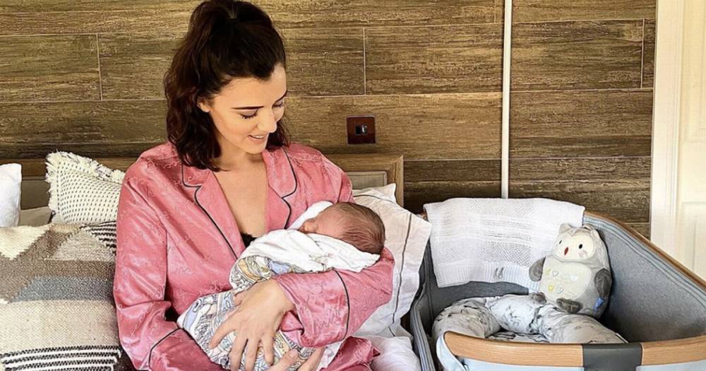 Lucy Mecklenburgh reveals how breastfeeding has helped her bond with baby son Roman - www.ok.co.uk