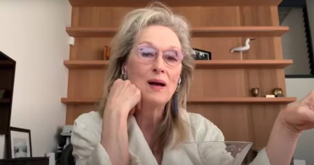 Watch Meryl Streep Drink While Wearing a Bathrobe in Quarantine: ‘This Is Perfection’ - www.usmagazine.com
