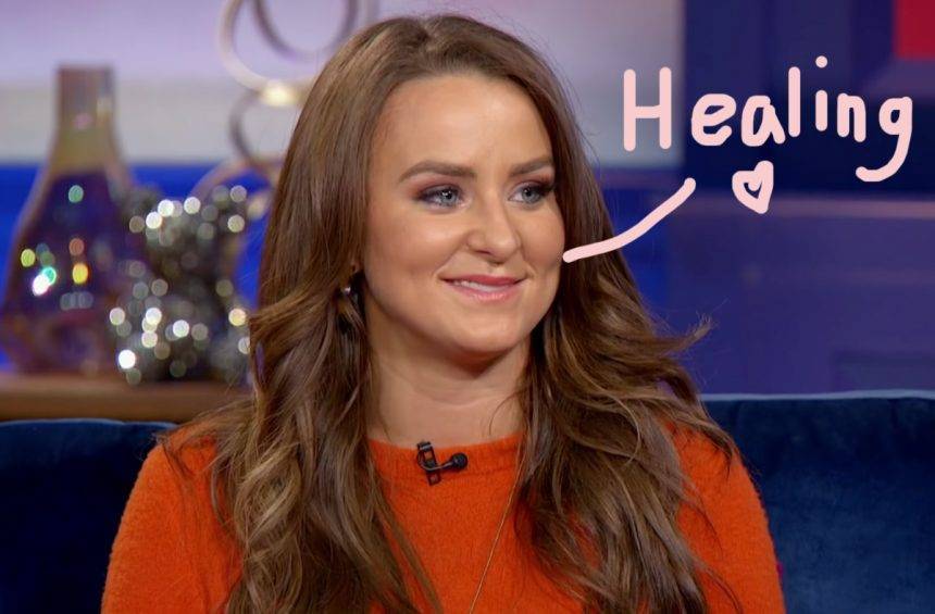 Leah Messer Of Teen Mom 2 Opens Up About Babysitter Sexual Abuse & Opioid Addiction In ‘Therapeutic’ New Memoir - perezhilton.com
