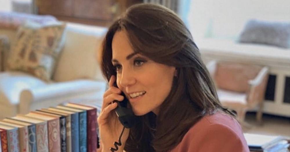 Kate Middleton, Prince William and Prince Charles share glimpse inside their home offices as they self-isolate - www.ok.co.uk - Britain - county Charles