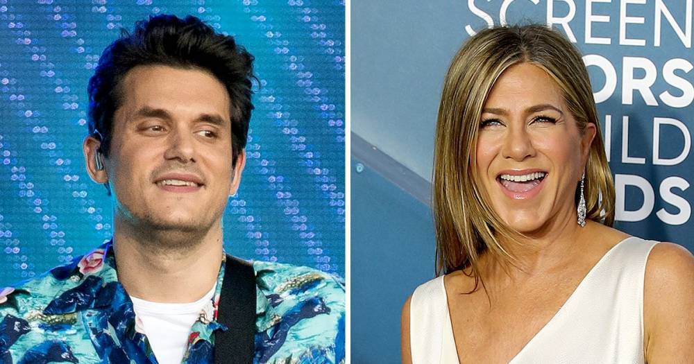 John Mayer Makes Ex Jennifer Aniston Laugh as He Remembers Bill Withers on Instagram Live - www.usmagazine.com