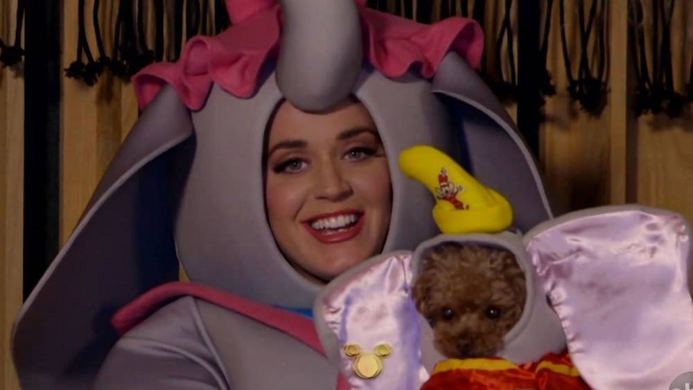 Pregnant Katy Perry Sings 'Baby Mine' While Dressed Like Dumbo's Mom in 'Disney Family Singalong: Volume II' - www.etonline.com