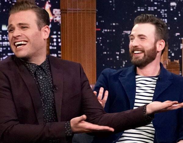 You Must Watch Chris Evans and Brother Scott Play "Couples Challenge" - www.eonline.com - USA