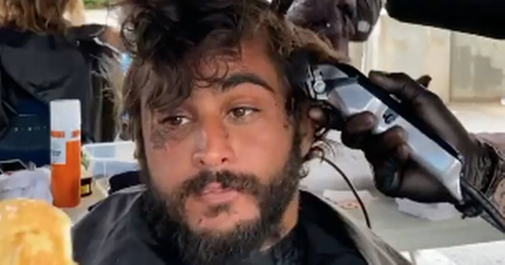 Homeless man given jaw-dropping haircut transformation - and now looks like model - www.dailyrecord.co.uk - California - city Venice, state California