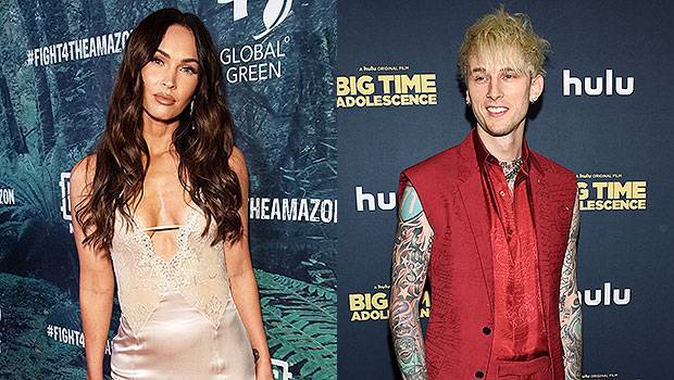 Megan Fox Hangs With Machine Gun Kelly After She’s Spotted Out Without Her Wedding Ring - hollywoodlife.com