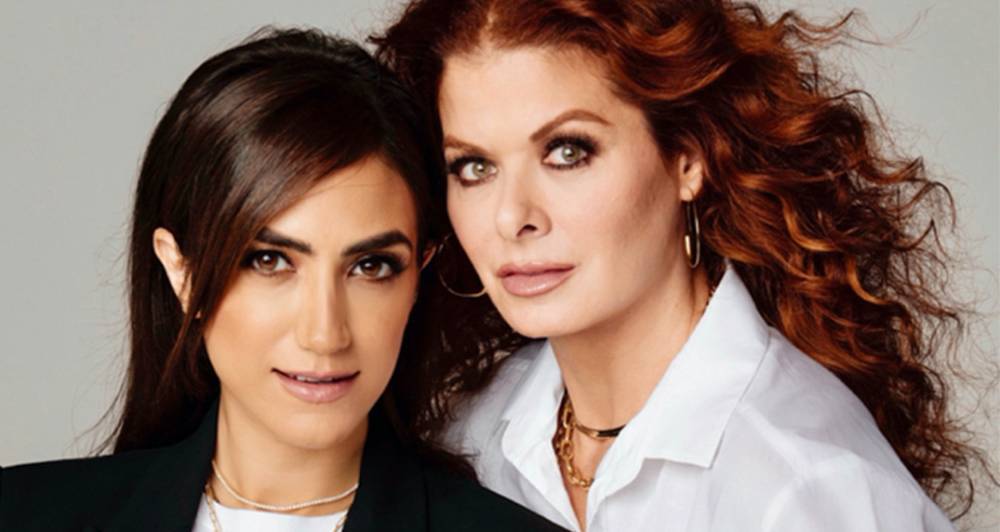 Debra Messing & Mandana Dayani's 'The Dissenters' Podcast Is Launching in One Day! - www.justjared.com