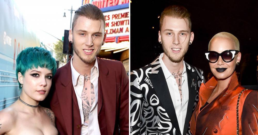 Machine Gun Kelly’s Dating History: Halsey, Amber Rose and More - www.usmagazine.com - Los Angeles