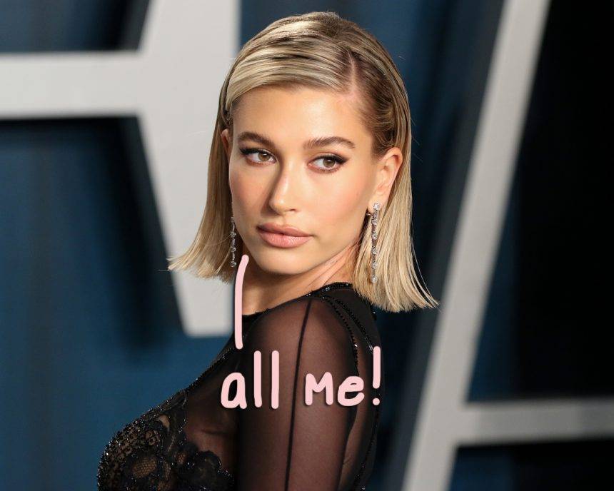 Hailey Bieber Stands Up To Plastic Surgery Allegations: ‘I’ve Never Touched My Face’ - perezhilton.com
